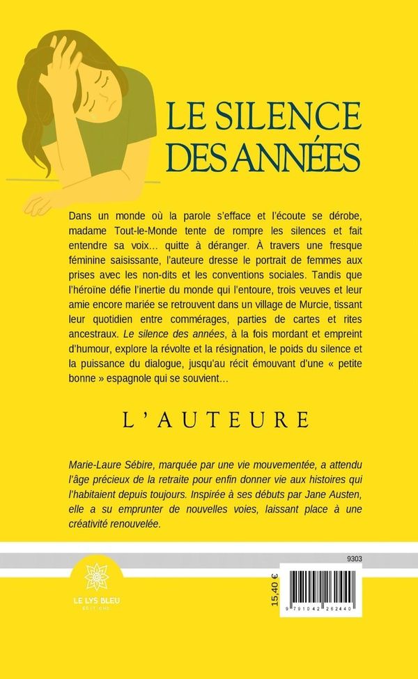 Quatrième de couverture de « Le silence des années : roman »