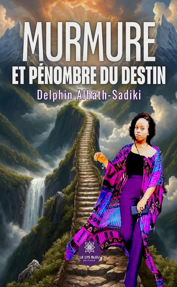 Couverture du livre « Murmure et pénombre du destin : essai » de Delphin Albath-Sadiki, librairie Les Contes Infusés à Corte