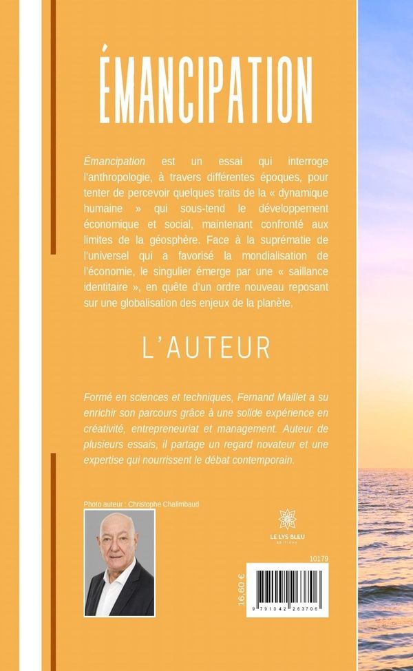 Quatrième de couverture de « Émancipation : essai »