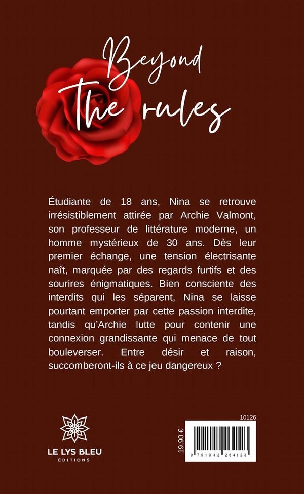 Quatrième de couverture de « Beyond the rules : roman »