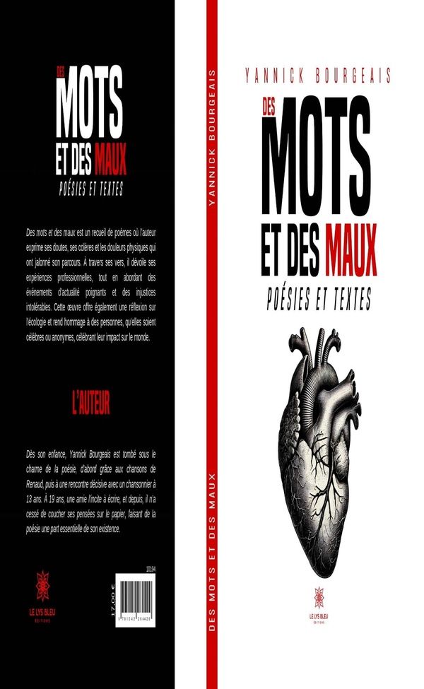 Quatrième de couverture de « Des mots et des maux : poésies et textes »