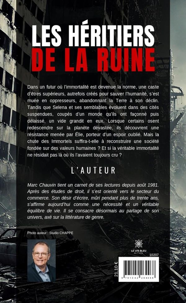 Quatrième de couverture de « Les héritiers de la ruine : roman »