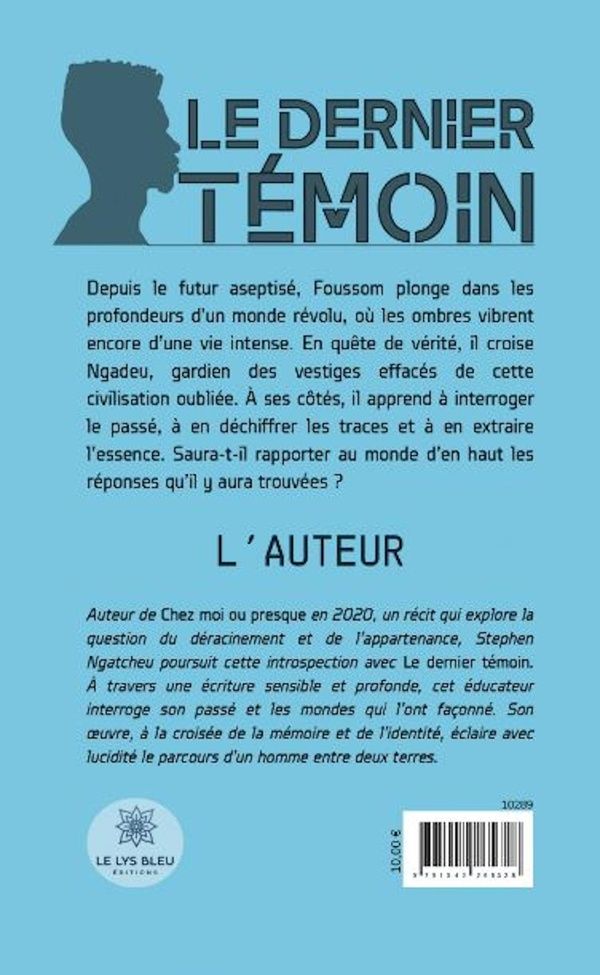 Quatrième de couverture de « Le dernier témoin »