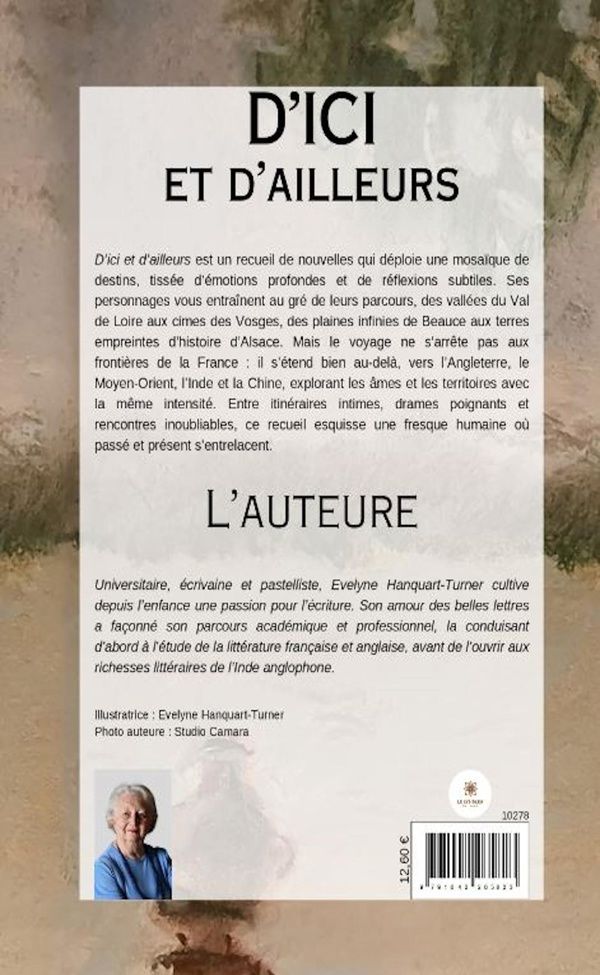 Quatrième de couverture de « D'ici et d'ailleurs : Nouvelles »