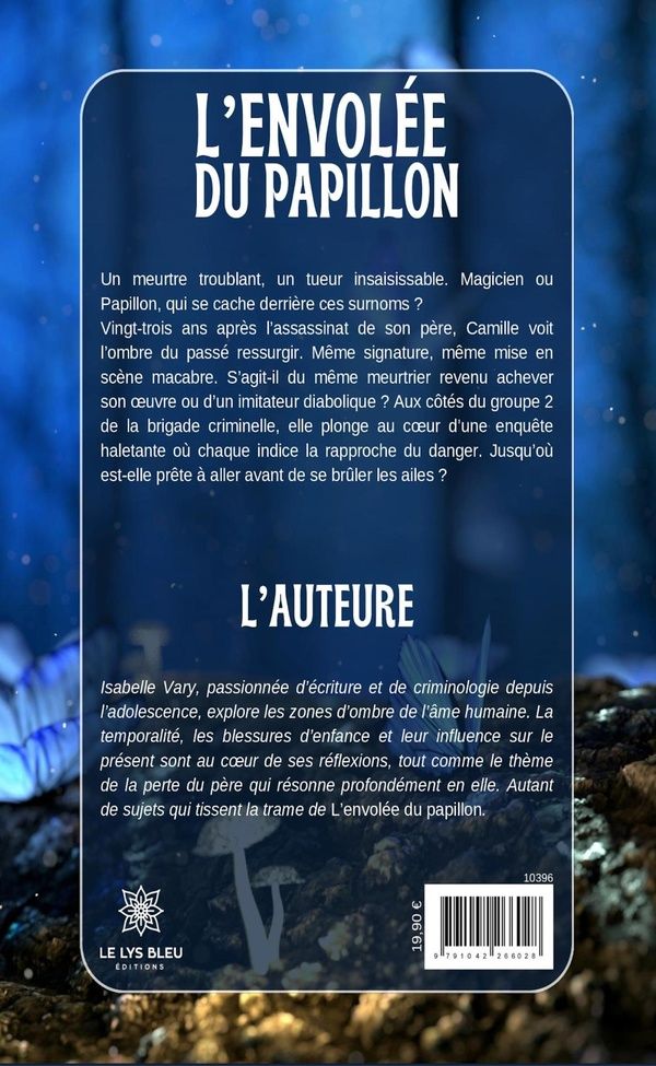 Quatrième de couverture de « L'envolée du papillon : Roman »