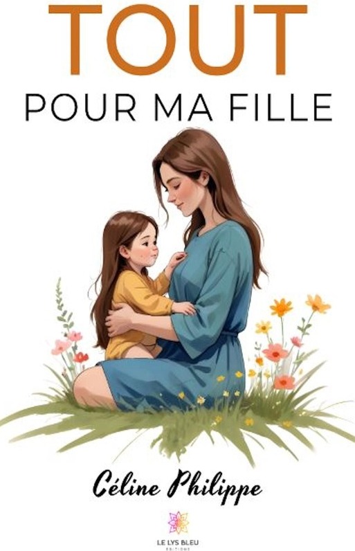 Couverture du livre « Tout pour ma fille » de Céline Philippe, librairie Les Contes Infusés à Corte
