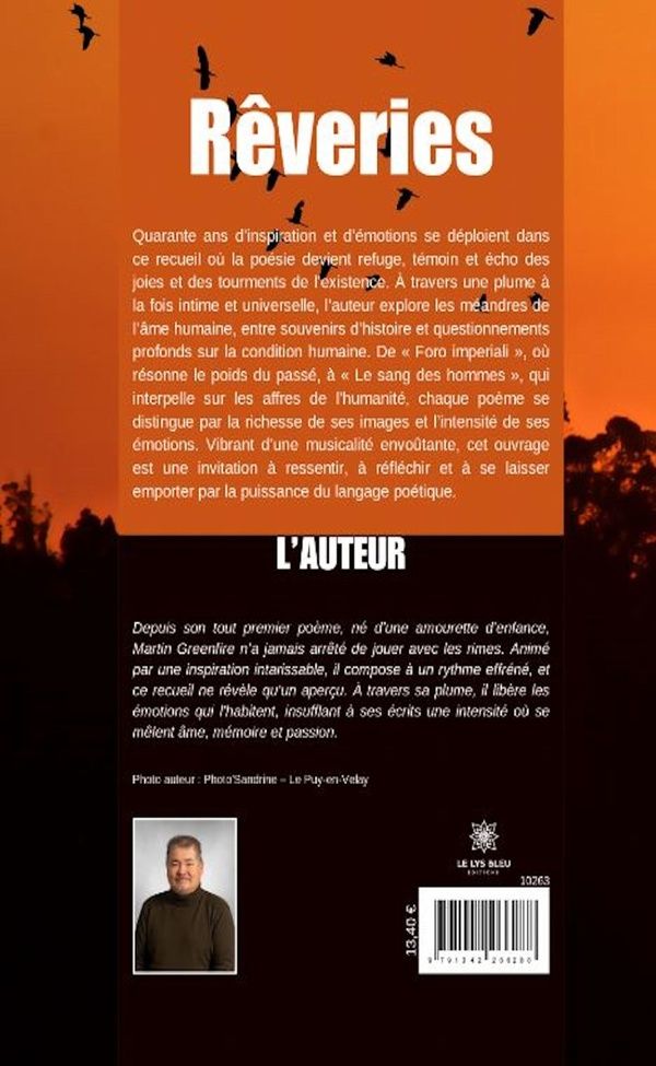 Quatrième de couverture de « Rêveries : Recueil »
