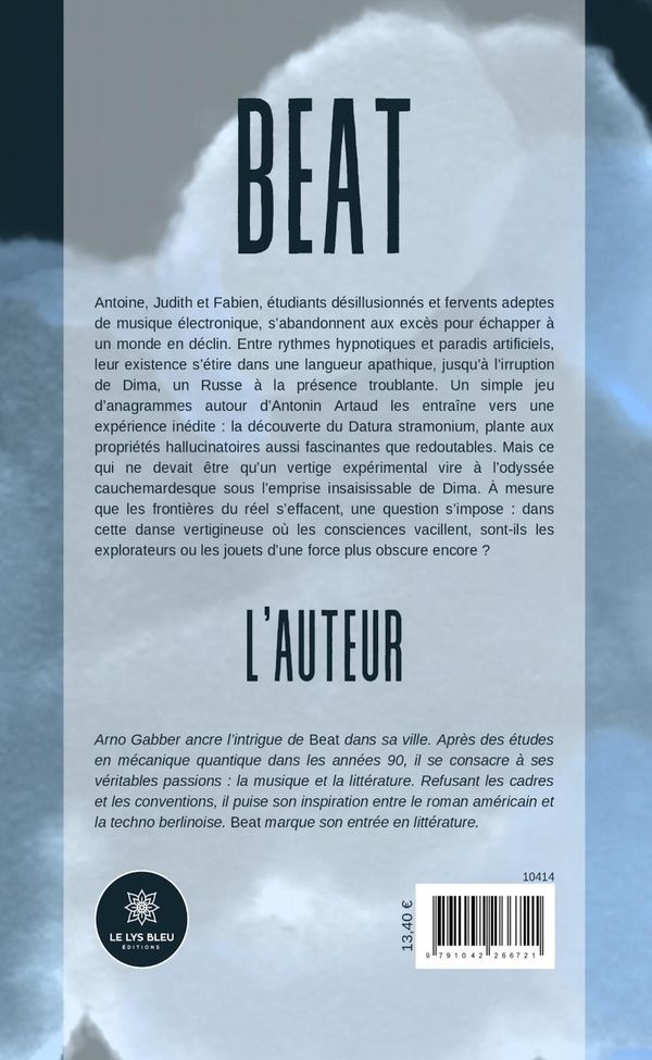 Quatrième de couverture de « Beat : roman »