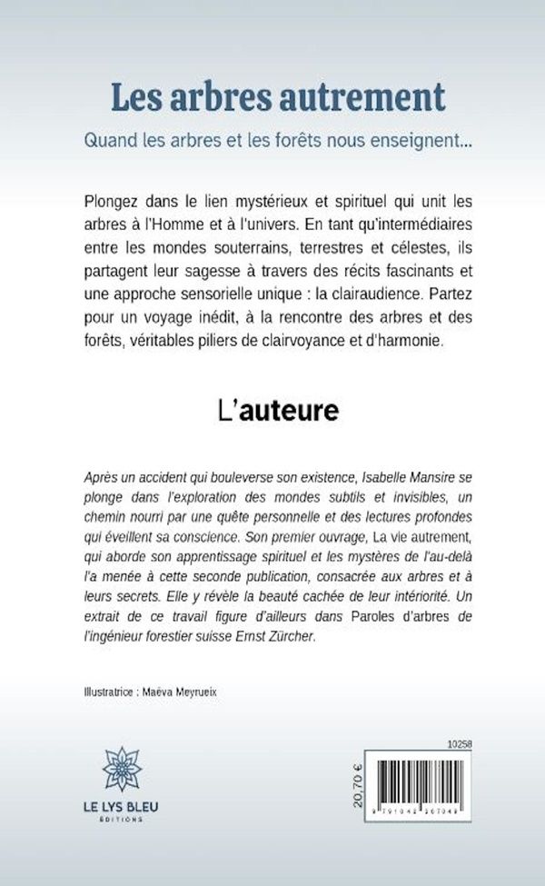Quatrième de couverture de « Les arbres autrement : quand les arbres et les forêts nous enseignent... »
