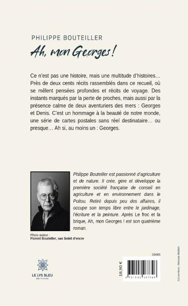 Quatrième de couverture de « Ah, mon Georges ! »