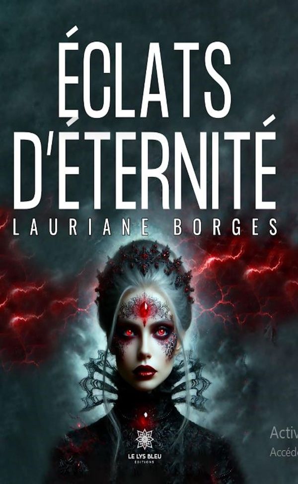 Couverture du livre « Eclats d'éternité : Roman » de Lauriane Borges, librairie Les Contes Infusés à Corte