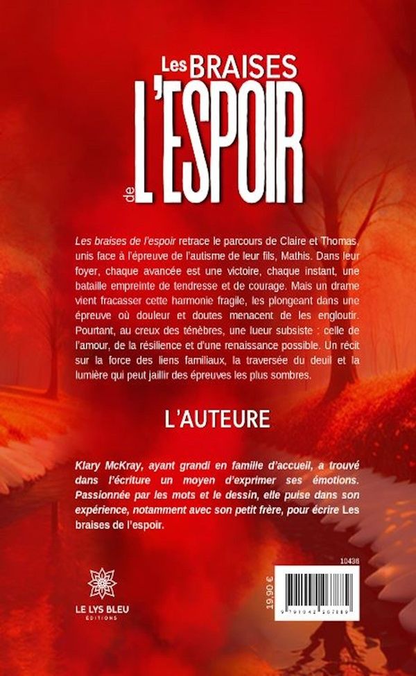 Quatrième de couverture de « Les braises de l'espoir : roman »