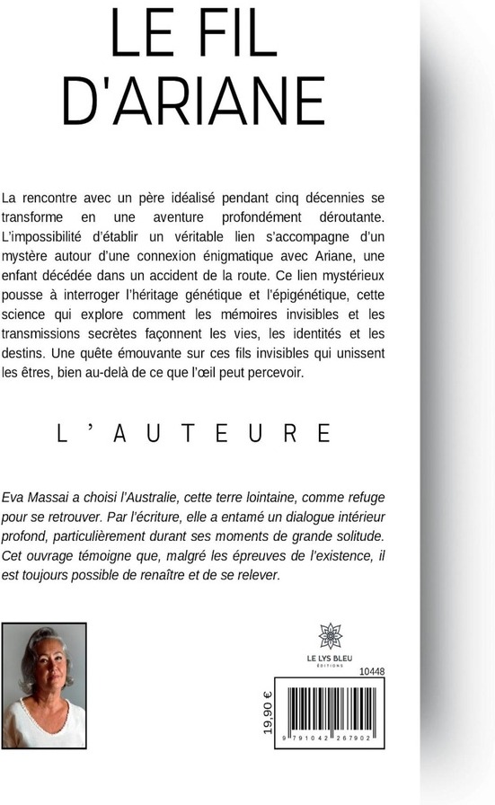 Quatrième de couverture de « Le fil d'Ariane »
