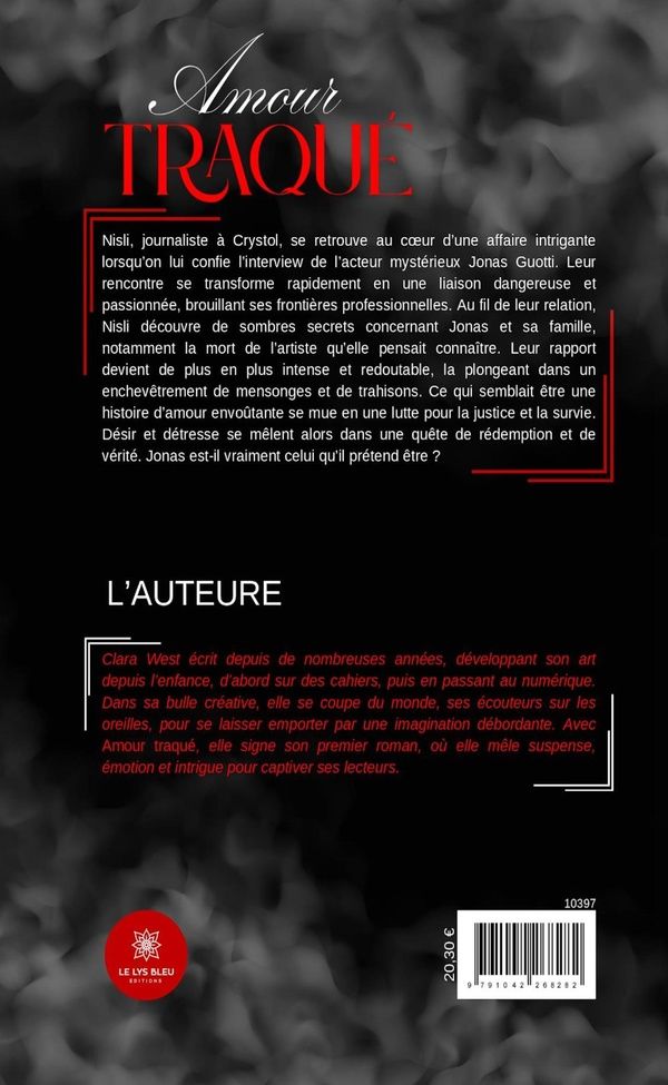 Quatrième de couverture de « Amour traqué : Roman »