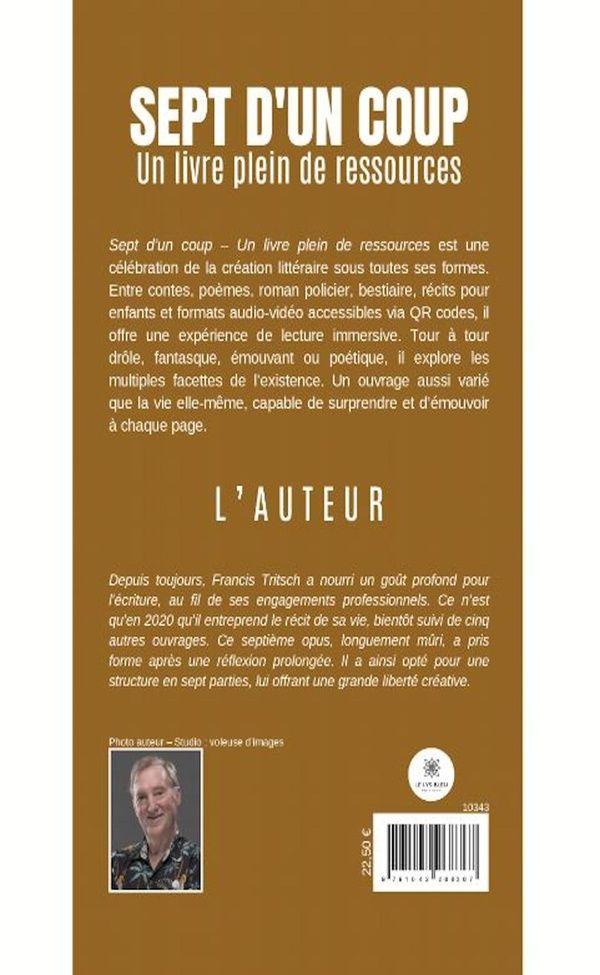Quatrième de couverture de « Sept d'un coup : Un livre plein de ressources »