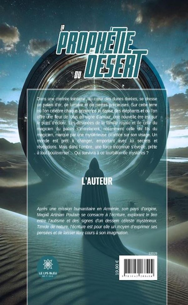 Quatrième de couverture de « La prophétie du désert : roman »