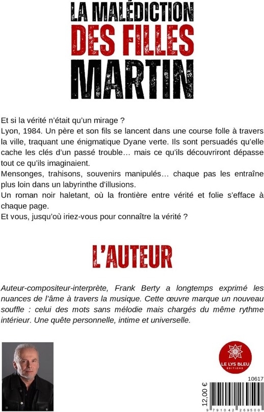 Quatrième de couverture de « La malédiction des filles Martin : Roman »