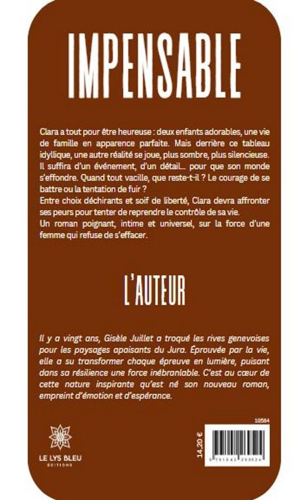 Quatrième de couverture de « Impensable : Roman »