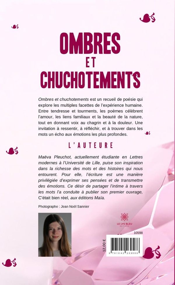 Quatrième de couverture de « Ombres et chuchotements : recueil »