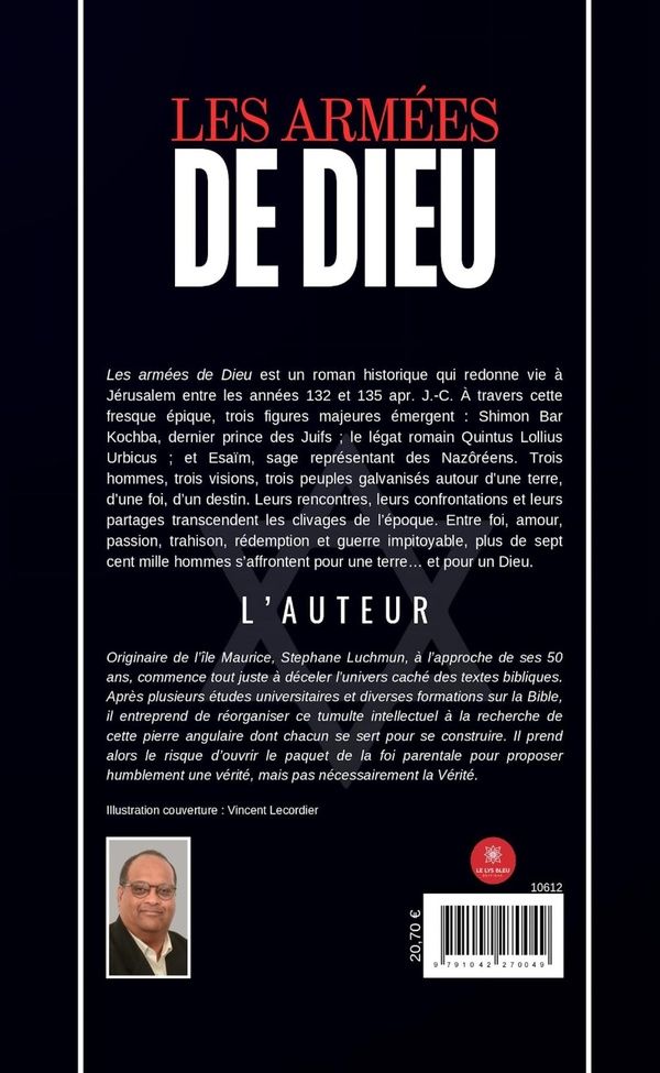 Quatrième de couverture de « Les armées de Dieu : Roman »