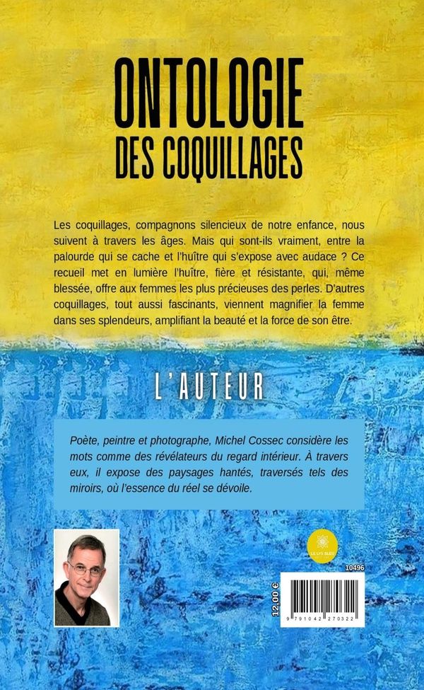 Quatrième de couverture de « Ontologie des coquillages : Recueil »