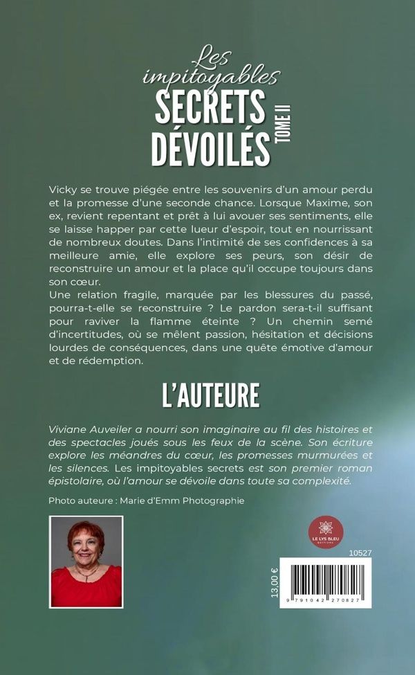 Quatrième de couverture de « Les impitoyables secrets dévoilés »
