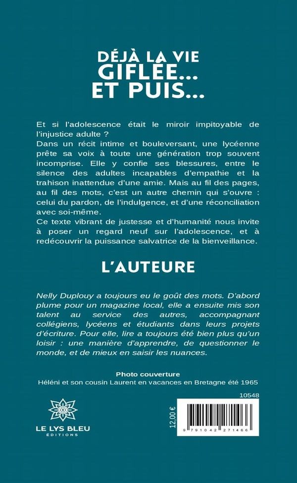 Quatrième de couverture de « Déjà la vie giflée... Et puis... : Roman »