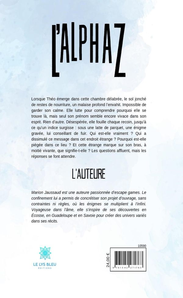 Quatrième de couverture de « L'Alphaz : roman »