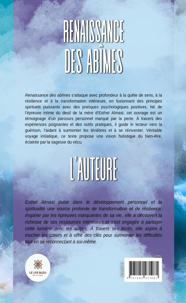 Quatrième de couverture de « Renaissance des abîmes : éveillez votre lumière intérieure »