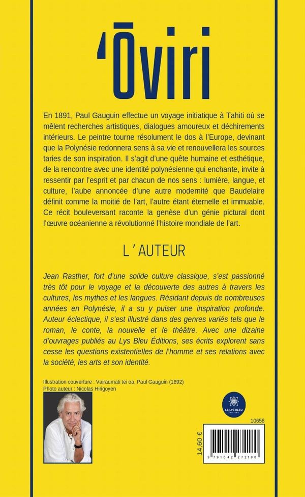 Quatrième de couverture de « Oviri : roman »
