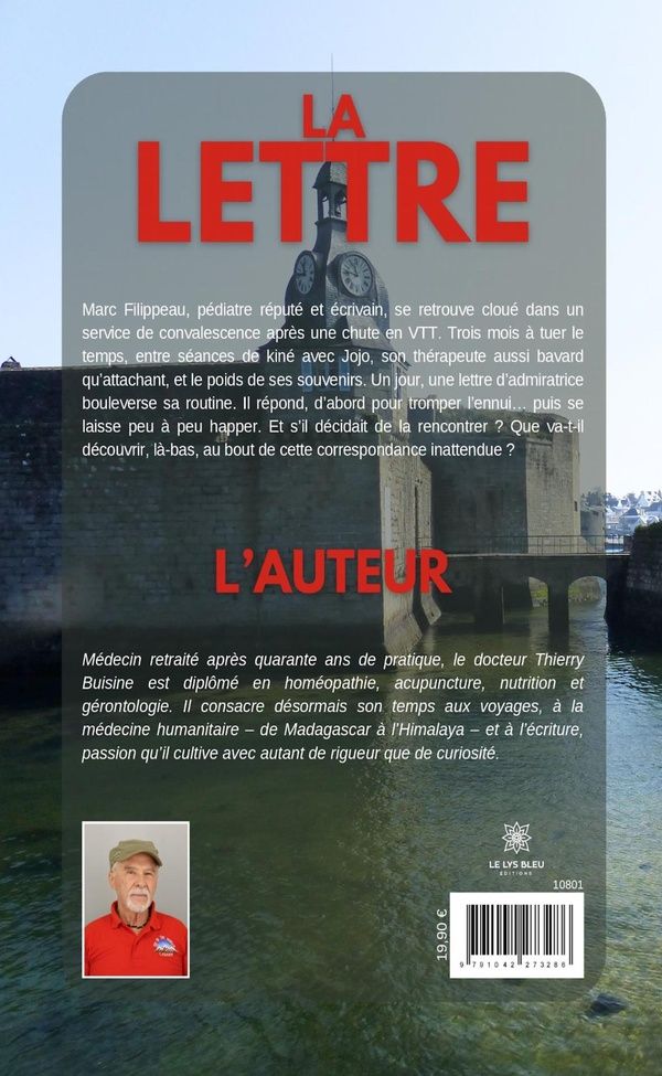 Quatrième de couverture de « La lettre : roman »