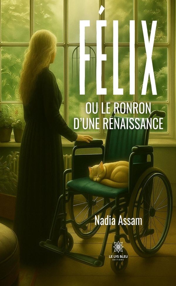 Couverture du livre « Félix ou Le ronron d'une renaisance » de Nadia Assam, librairie Les Contes Infusés à Corte