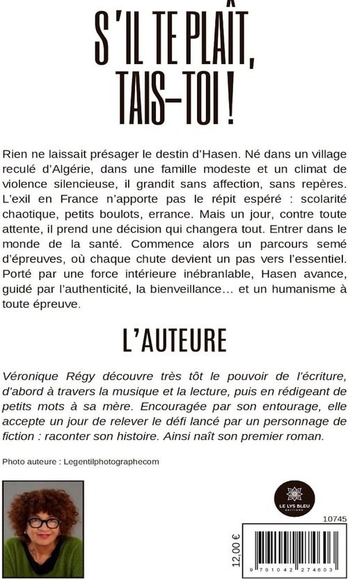 Quatrième de couverture de « S'il te plaît, tais-toi ! »