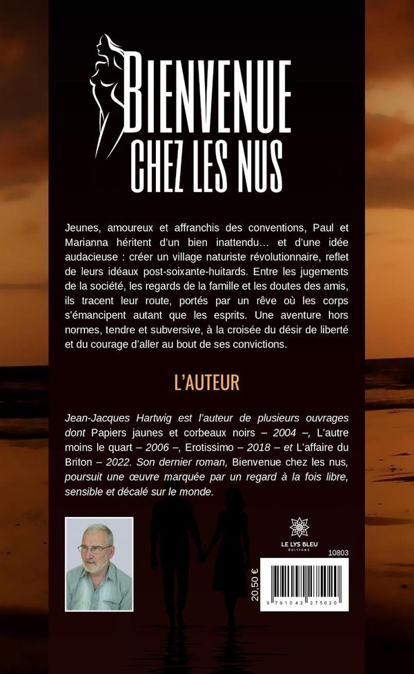 Quatrième de couverture de « Bienvenue chez les nus : roman »