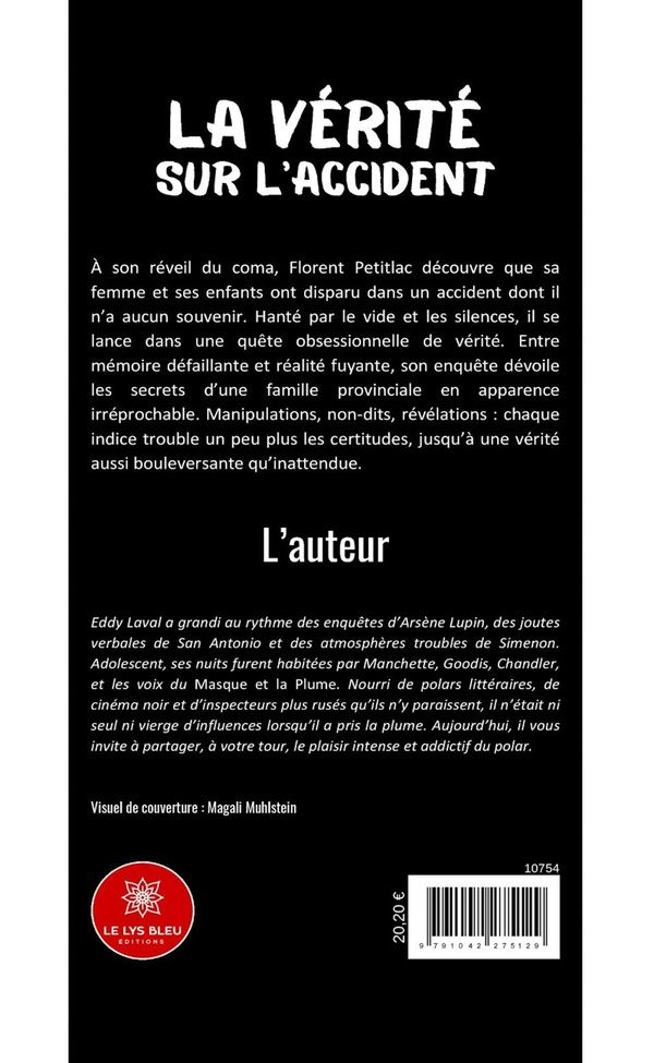 Quatrième de couverture de « La vérité sur l'accident : Roman »