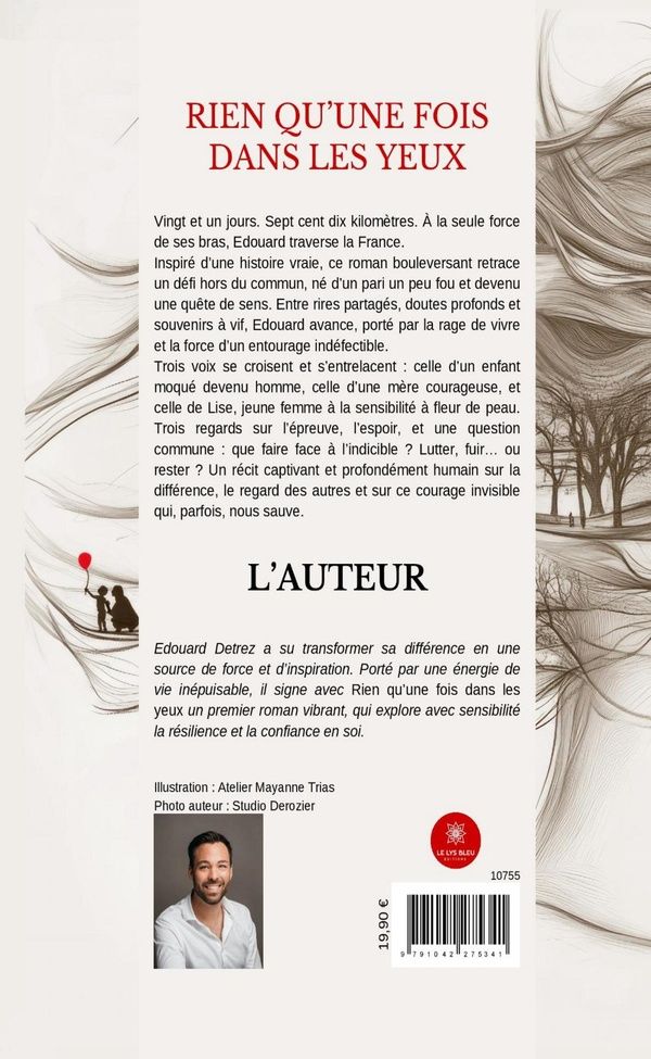 Quatrième de couverture de « Rien qu'une fois dans les yeux : roman »