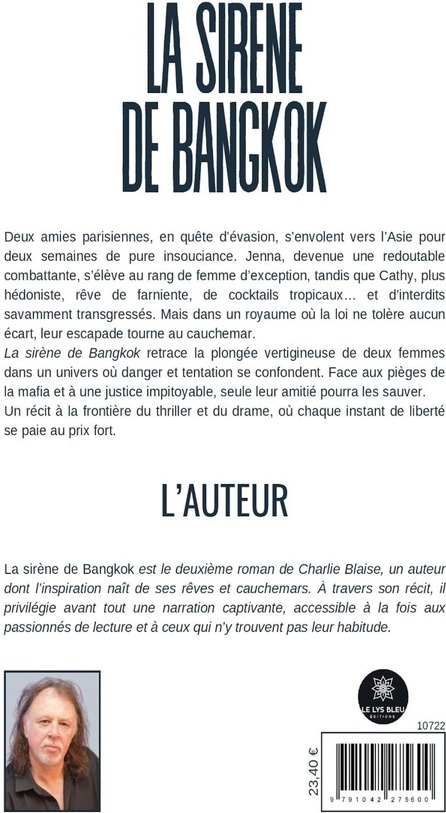 Quatrième de couverture de « La sirène de Bangkok : Roman »