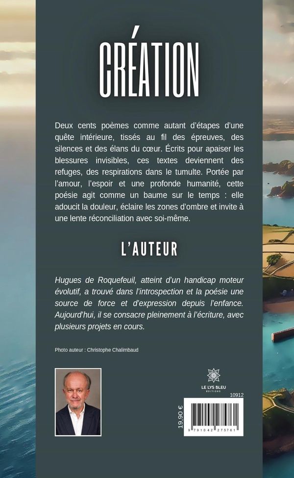 Quatrième de couverture de « Création : recueil »