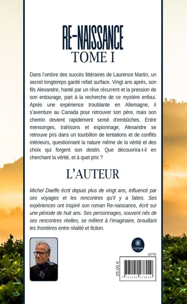 Quatrième de couverture de « Renaissance »
