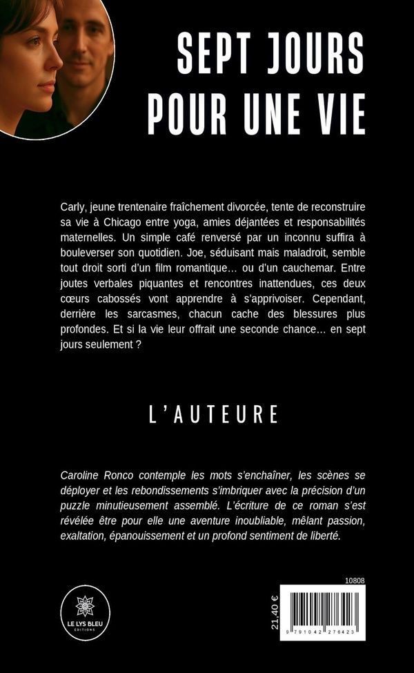 Quatrième de couverture de « Sept jours pour une vie : roman »