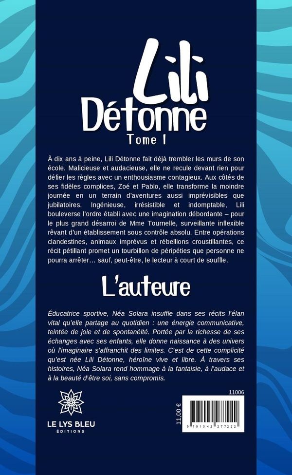 Quatrième de couverture de « Lili détonne : Roman - Tome I »