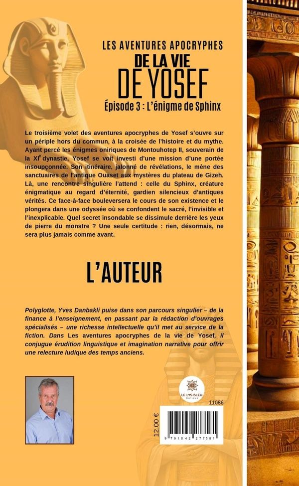 Quatrième de couverture de « L'énigme de Sphinx »