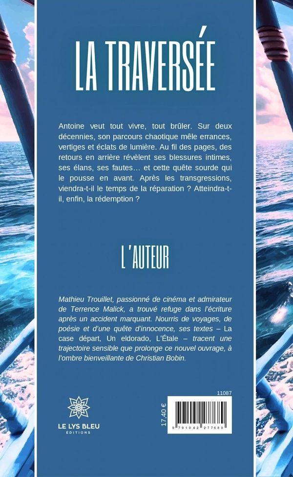 Quatrième de couverture de « La traversée : Roman »