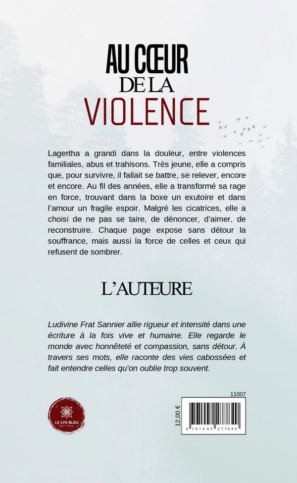 Quatrième de couverture de « Au coeur de la violence »