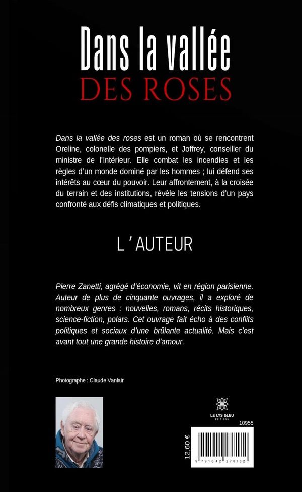 Quatrième de couverture de « Dans la vallée des roses : Roman »