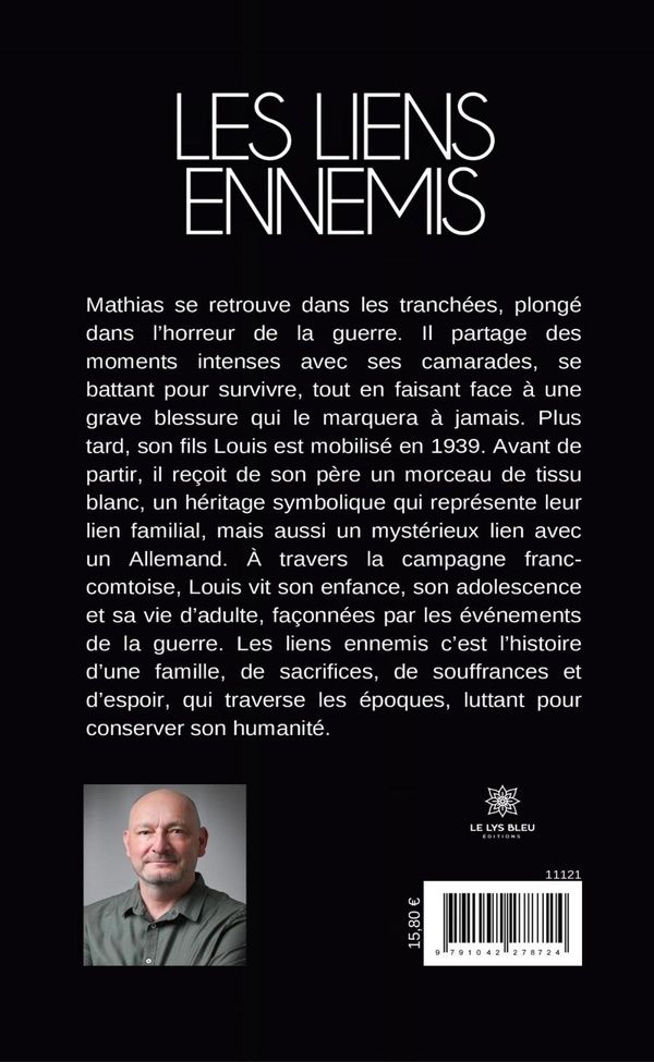Quatrième de couverture de « Les liens ennemis : roman »