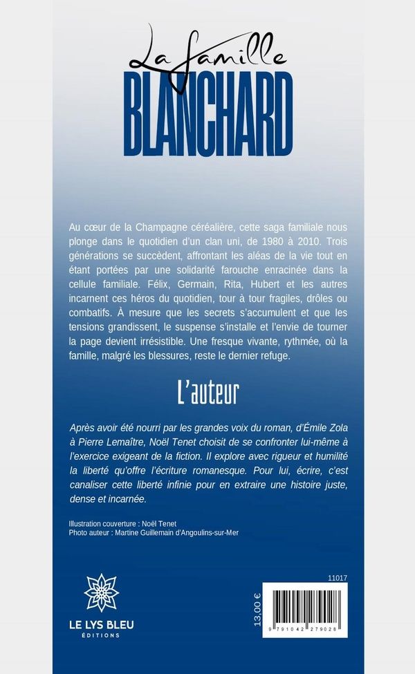 Quatrième de couverture de « La famille Blanchard : roman »