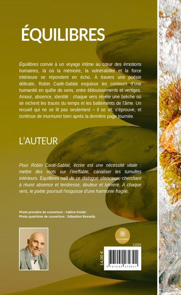 Quatrième de couverture de « Equilibres : Recueil »