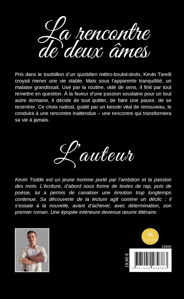Quatrième de couverture de « La rencontre de deux âmes : Roman »