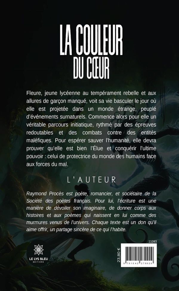 Quatrième de couverture de « La couleur du coeur : roman »